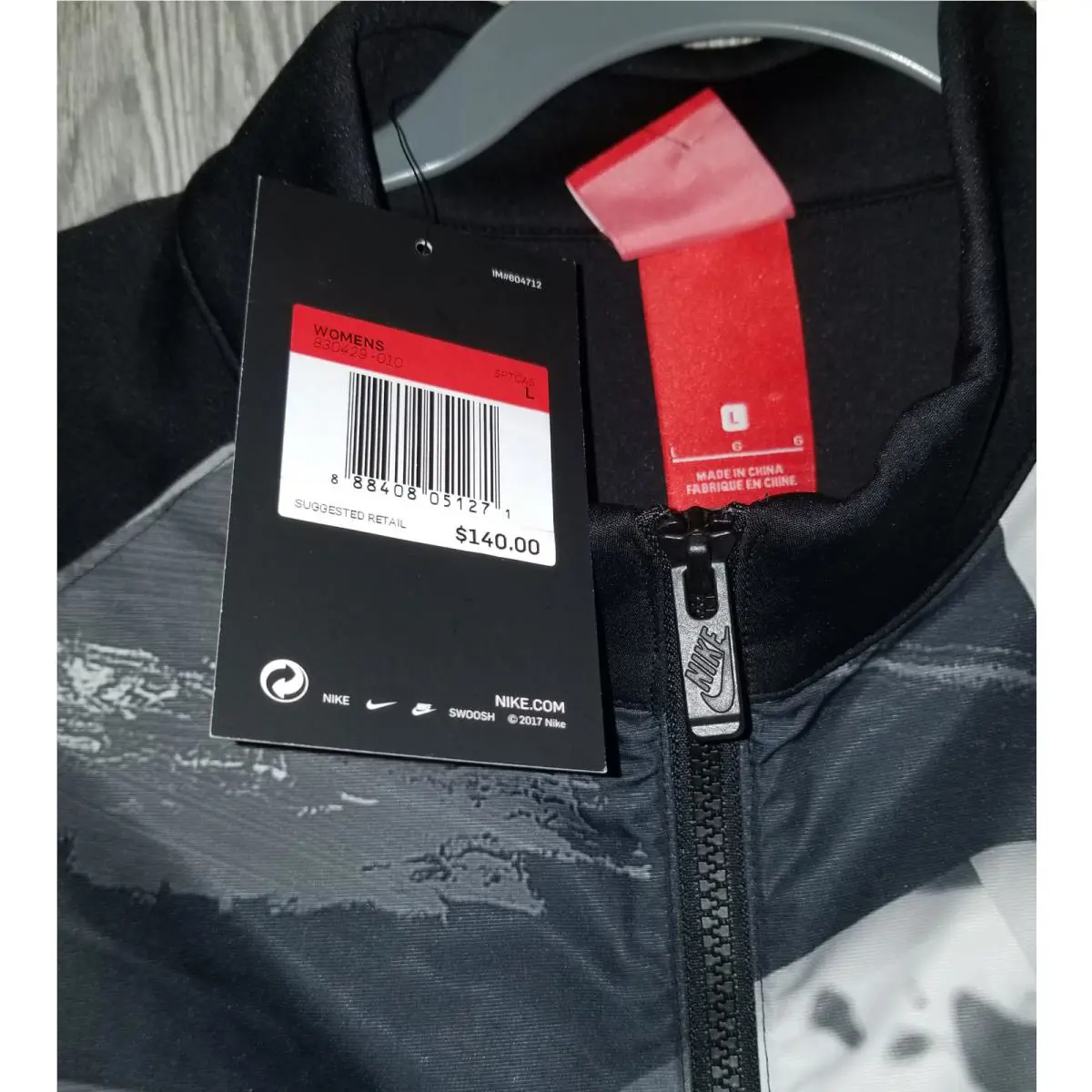 Nike clothing - NIKE NSW Montage Full Zip - 830429 - Black, Main: Black 8