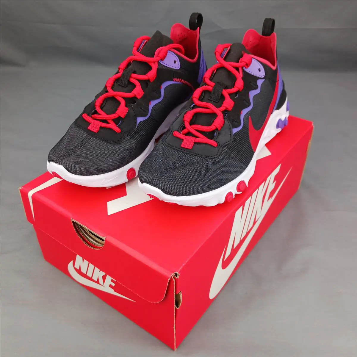 Nike shoes - Nike React Element - React Element - CQ9903-001 - Black 16