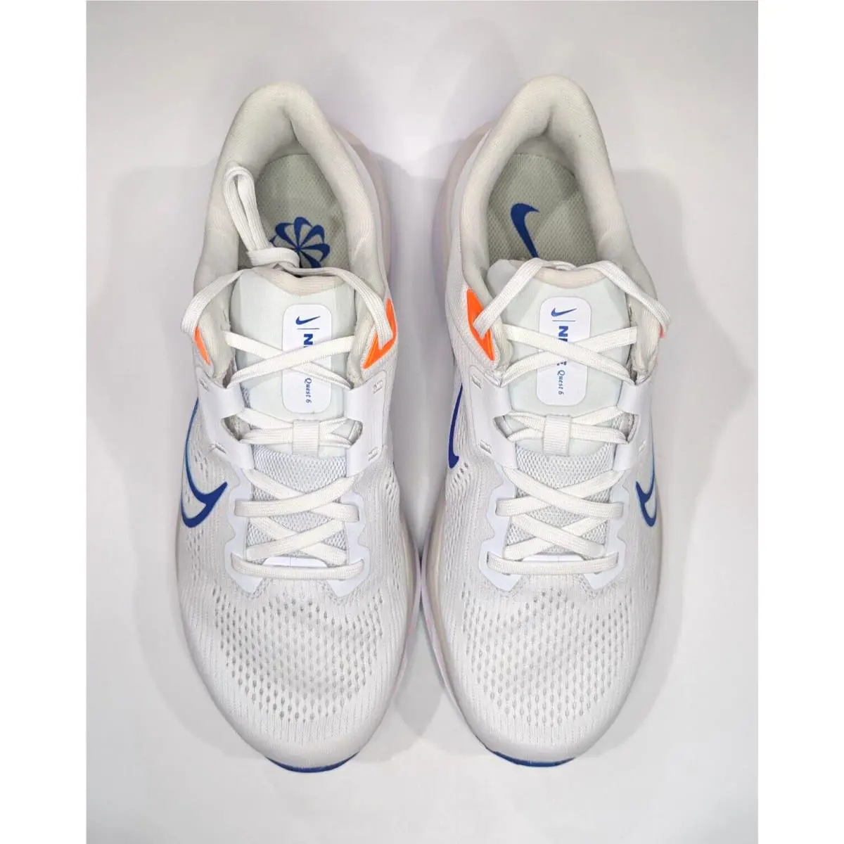 Nike shoes - Nike Quest 6 - Quest - HQ4219-100 - White/Racer Blue 0