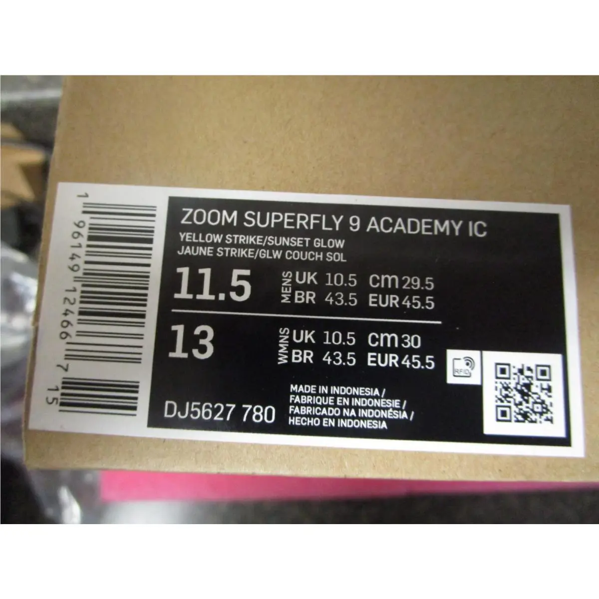 Nike shoes - Nike Zoom Superfly - Zoom Superfly - DJ5627-780 - Yellow 0