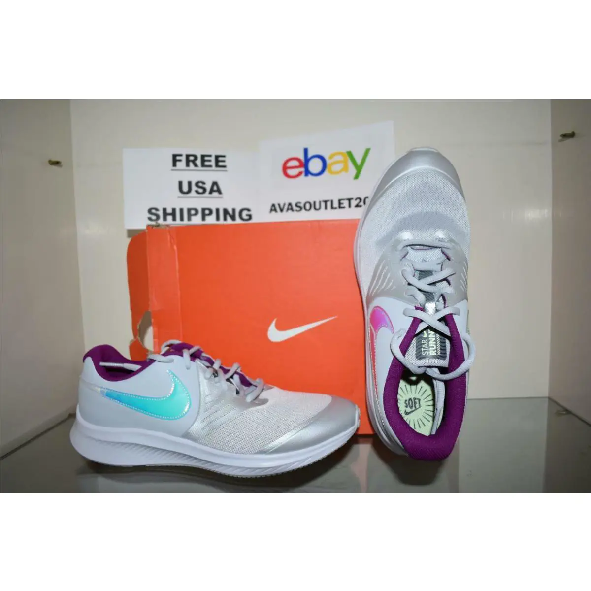 Nike shoes - Nike Star Runner 2 Power - CW3294 001 - Gray 0