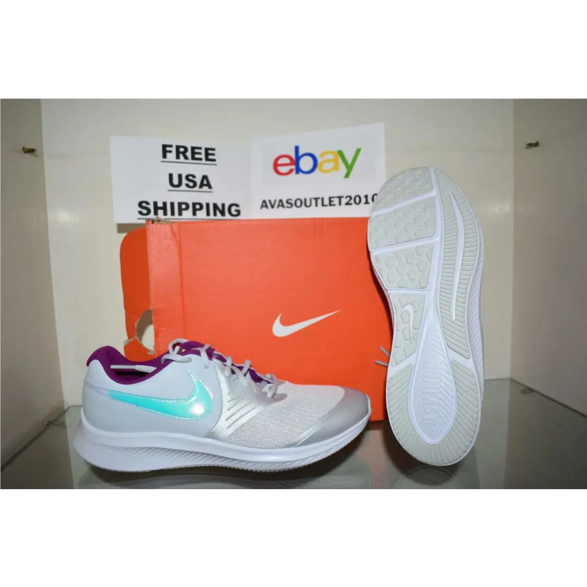 Nike shoes - Nike Star Runner 2 Power - CW3294 001 - Gray 1