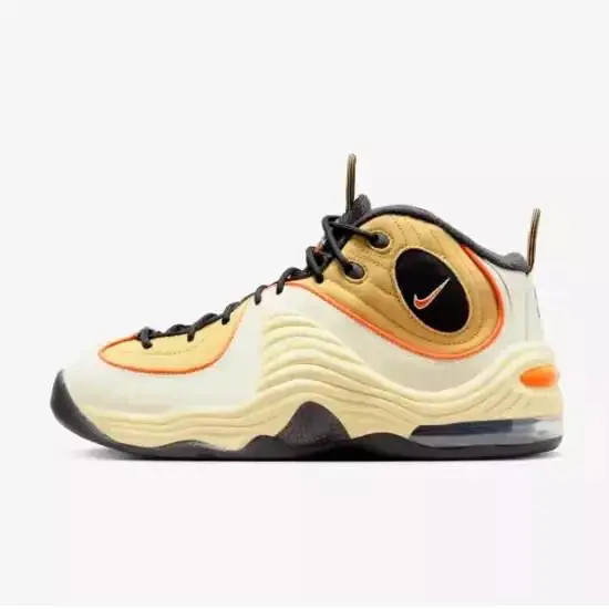 Nike shoes - Nike Air Penny - Air Penny - DV7229 700 - WHEAT GOLD/SAFETY ORANGE BLACK 4