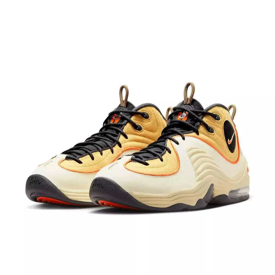 Nike shoes - Nike Air Penny - Air Penny - DV7229 700 - WHEAT GOLD/SAFETY ORANGE BLACK 5