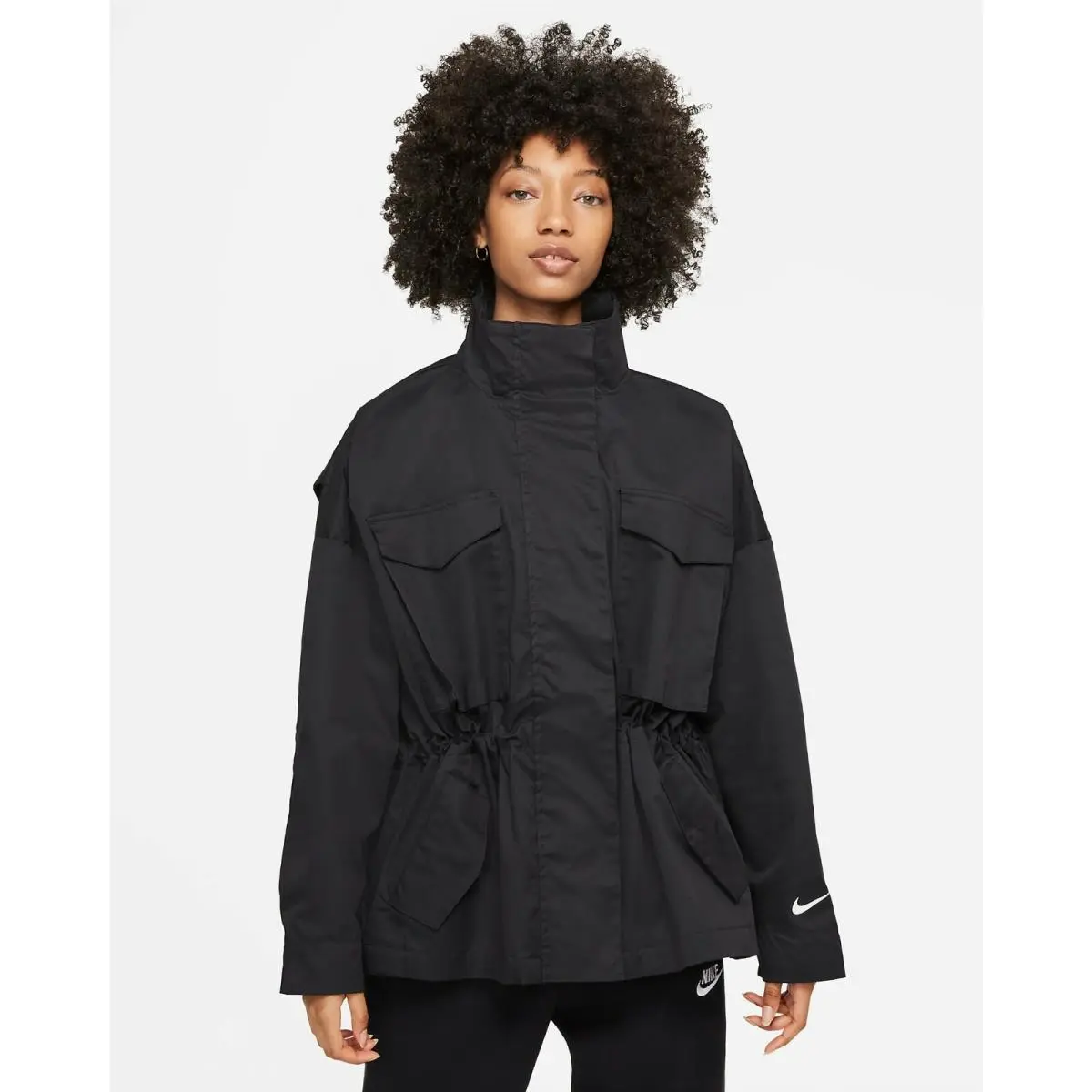Nike clothing - DD5985 010 - Black, White 43