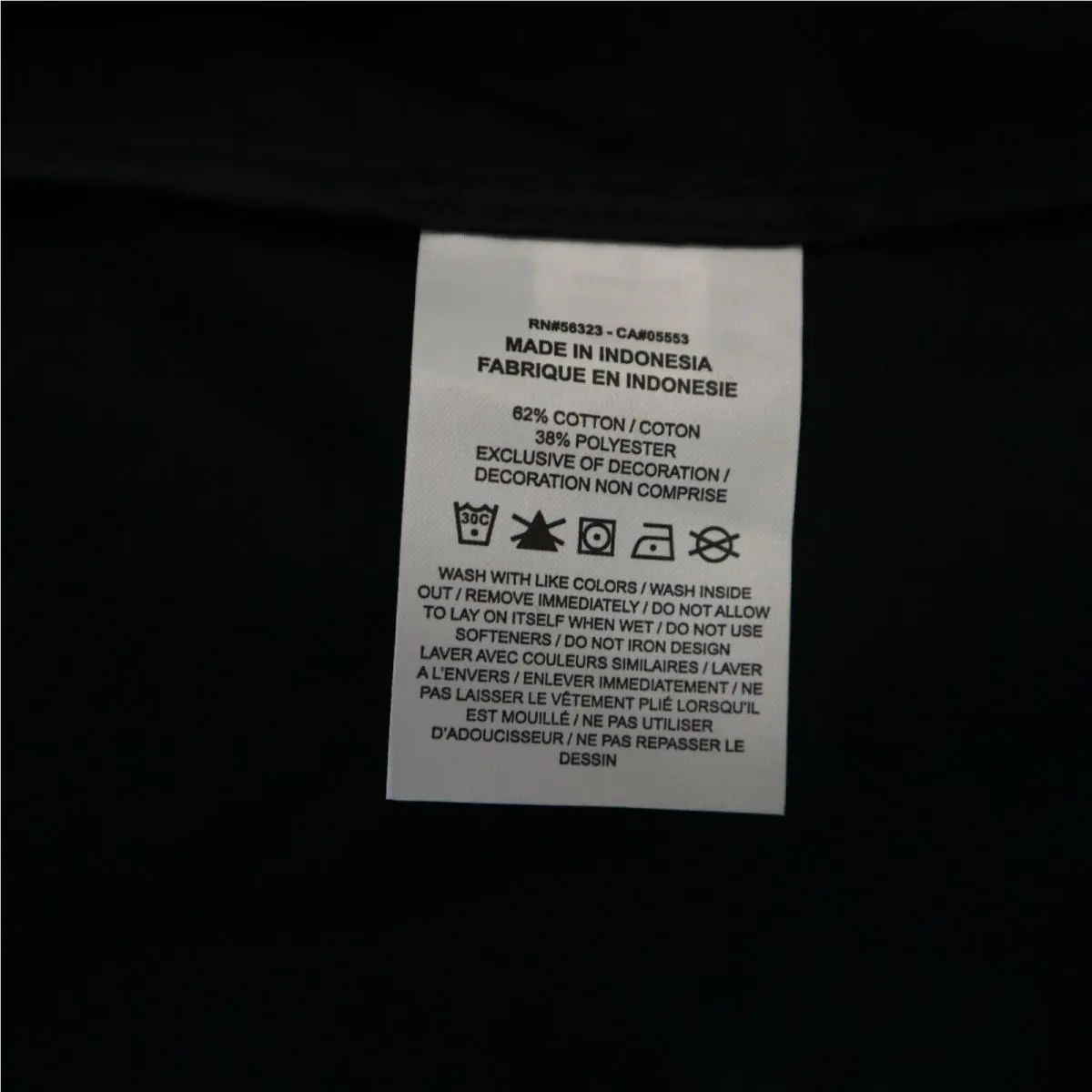 Nike clothing - DD5985 010 - Black, White 10
