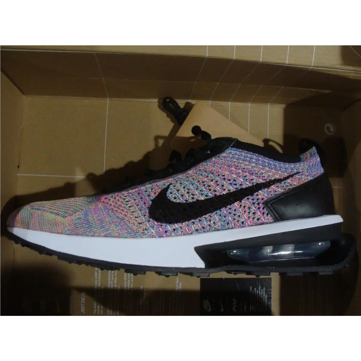 Nike shoes - Nike Air Max Flyknit - Air Max Flyknit - DJ6106 300 - GHOST GREEN/BLACK PINK BLAST 3