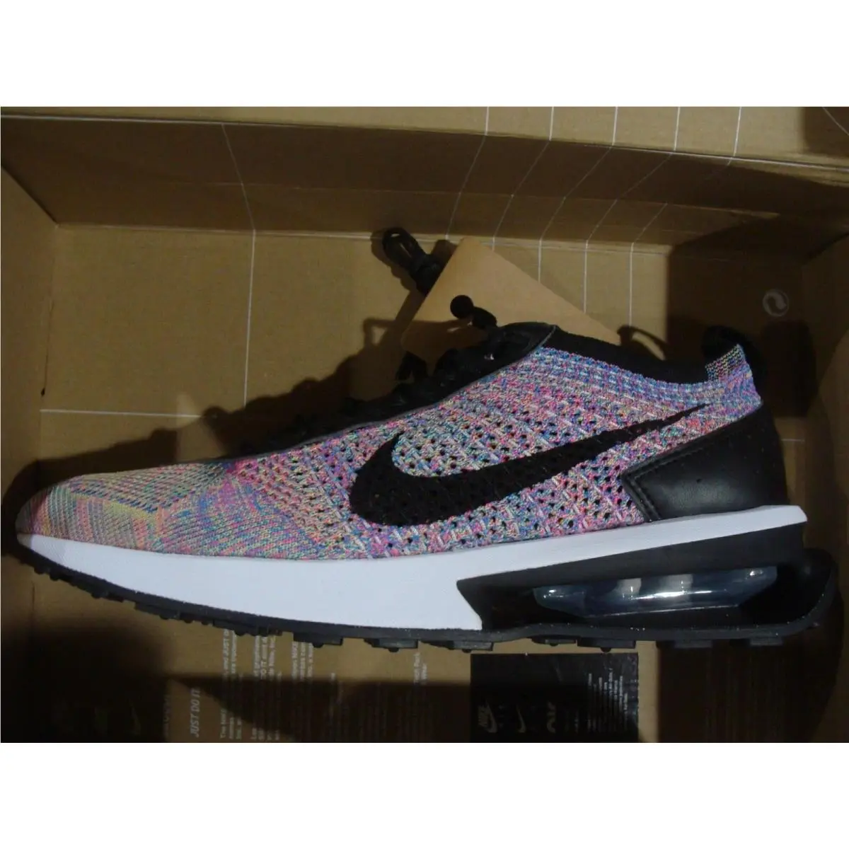 Nike shoes - Nike Air Max Flyknit - Air Max Flyknit - DJ6106 300 - GHOST GREEN/BLACK PINK BLAST 10