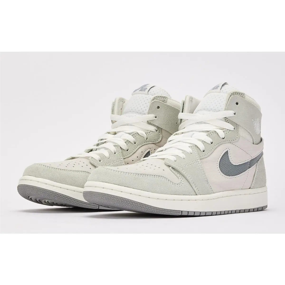 Nike shoes - Air Jordan 1 High Zoom Comfort 2 - DV1307-101 - Summit White/Light Silver/Sail/Particle Grey 0