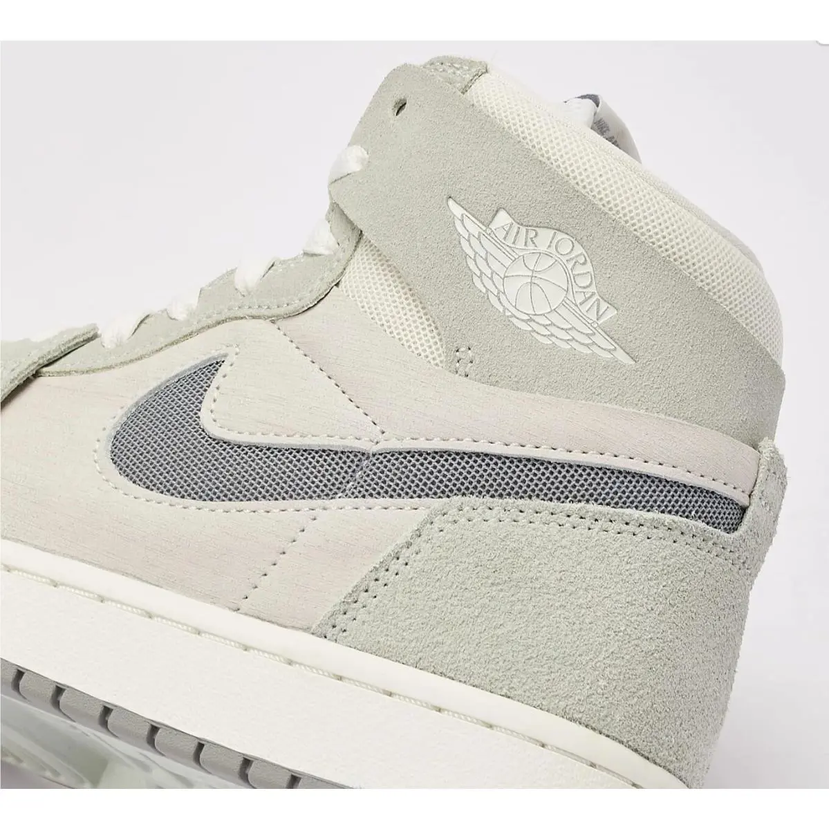 Nike shoes - Air Jordan 1 High Zoom Comfort 2 - DV1307-101 - Summit White/Light Silver/Sail/Particle Grey 10