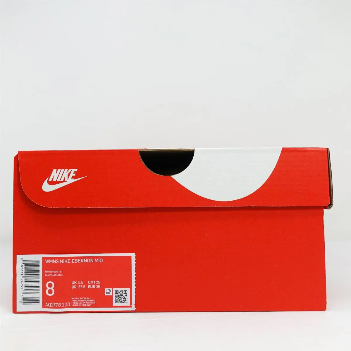Nike shoes - Nike Ebernon Mid - Ebernon Mid - AQ1778-100 - White 1