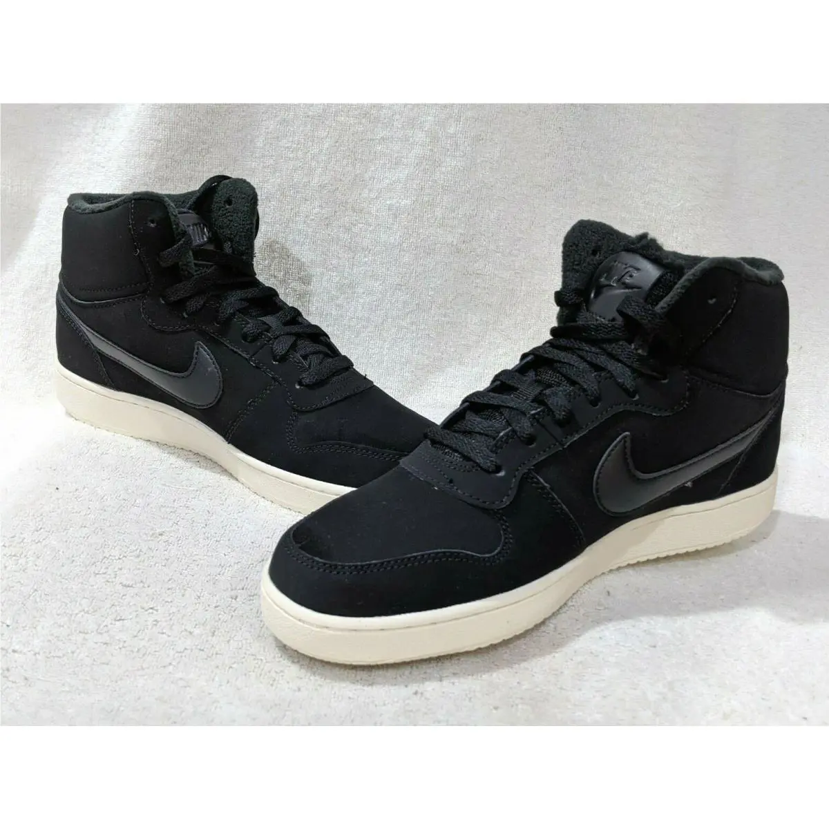 Nike shoes - Nike Ebernon Mid SE - Ebernon Mid - AV2478-001 - Black/Sail 6