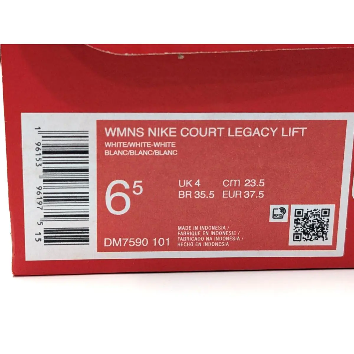 Nike shoes - Nike Court Legacy Lift - Court Legacy Lift - DM7590-101 - White 8