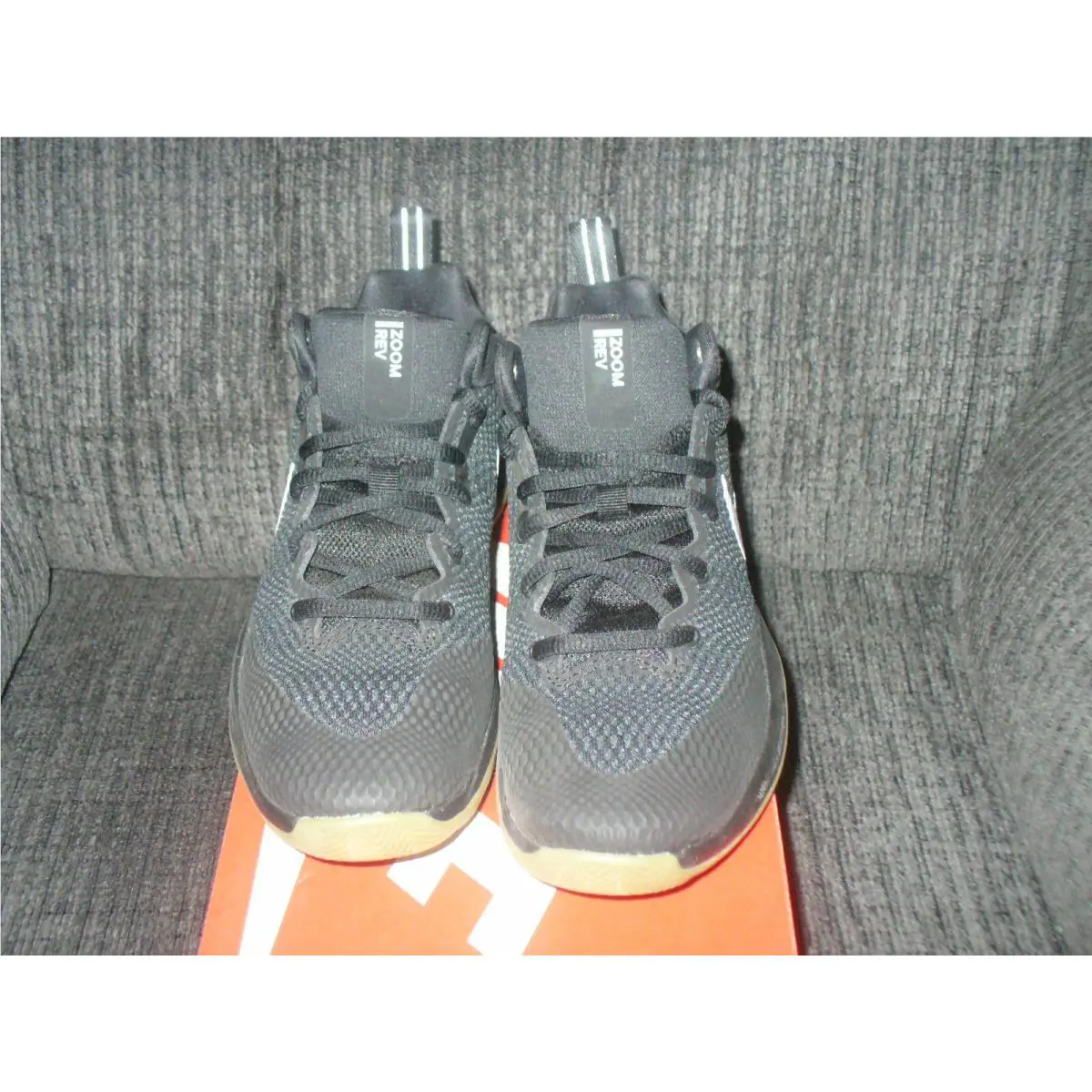 Nike shoes - Nike Zoom Rev - Zoom Rev - 897620-010 - Black/Purple Swoosh 3
