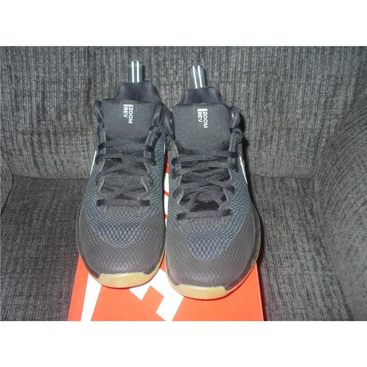 Nike shoes - Nike Zoom Rev - Zoom Rev - 897620-010 - Black/Purple Swoosh 6