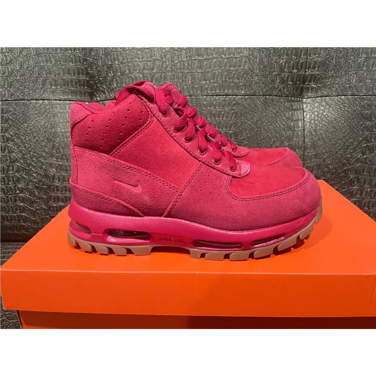 Nike Air Max Goadome GS 311567 602 Gym Red/gum Med Brown