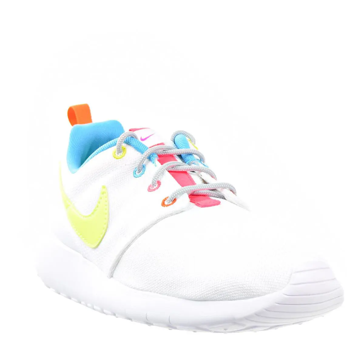 Nike shoes - White/Racer Pink/Fire Pink/Volt 6