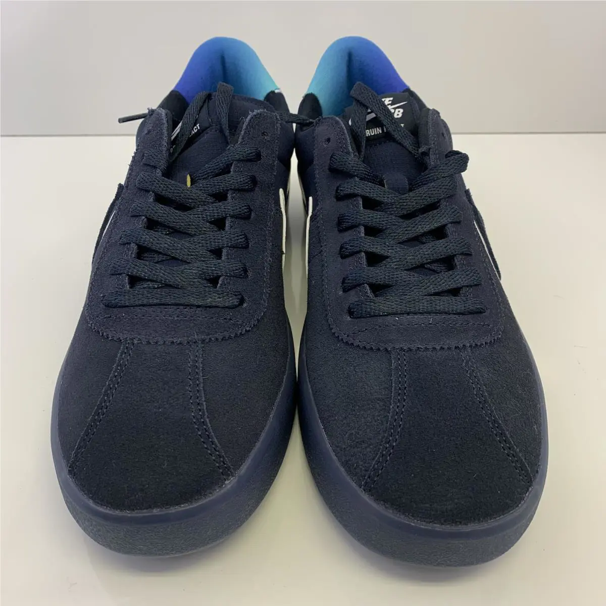 Nike shoes - Nike SB Bruin - Bruin - CV5980 400 - Dark Obsidian/Hyper Jade/White 2