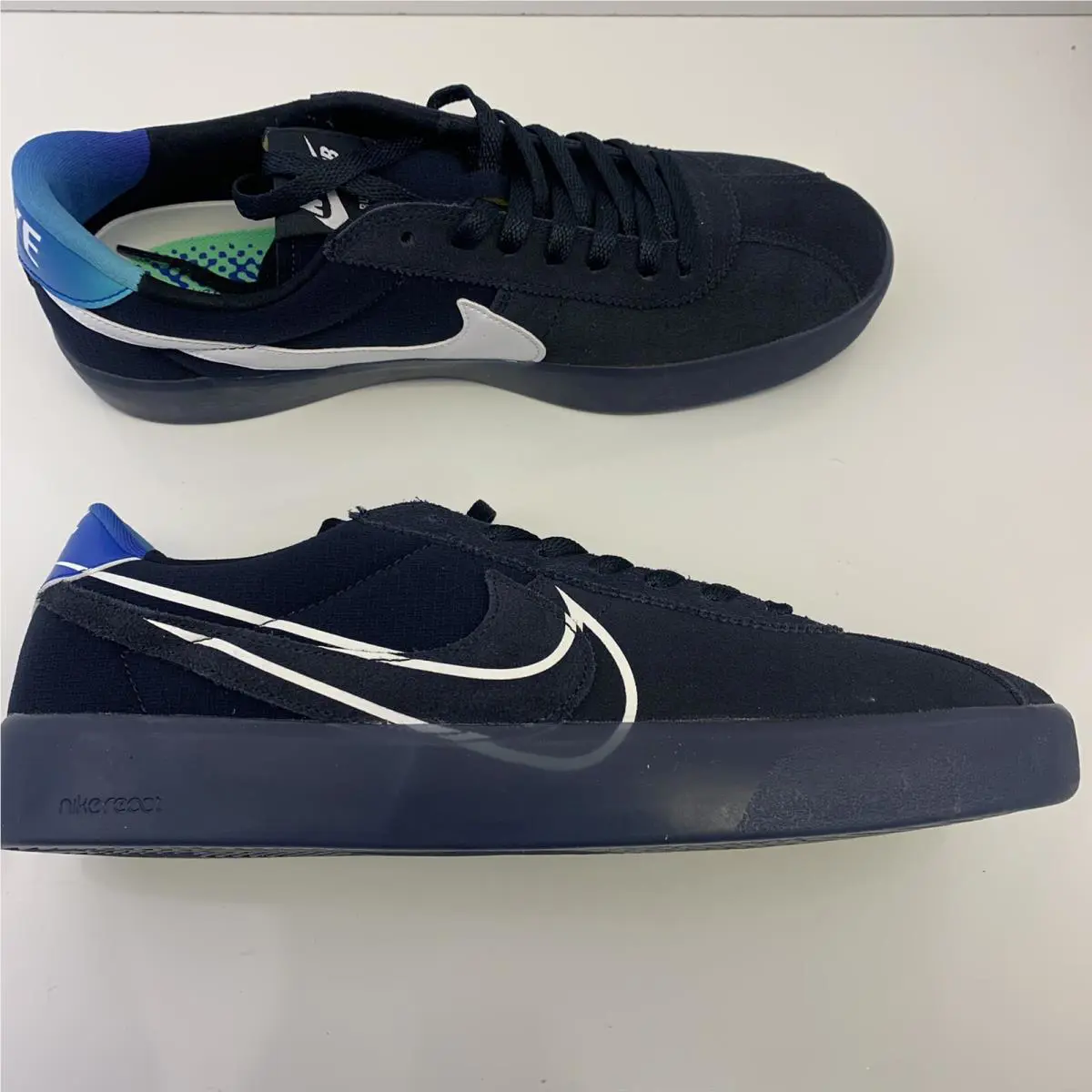 Nike shoes - Nike SB Bruin - Bruin - CV5980 400 - Dark Obsidian/Hyper Jade/White 5