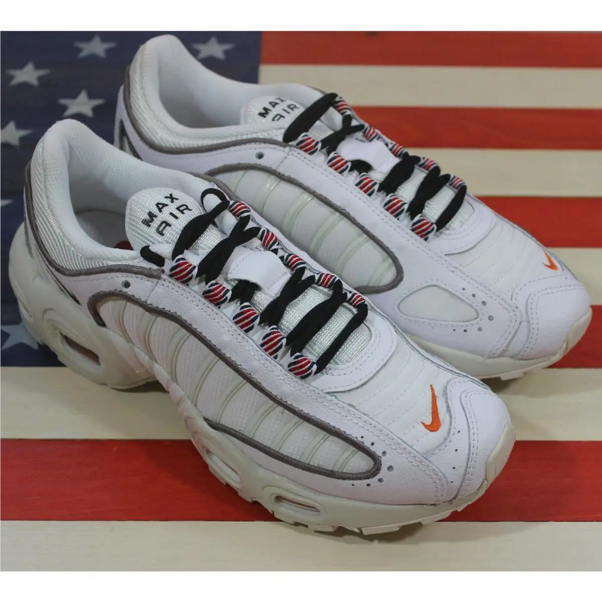 Nike shoes - Nike Air Max Tailwind - Air Max Tailwind - CJ7979100 - White, Manufacturer: White/Black/Summit-White/Gym-Red 8