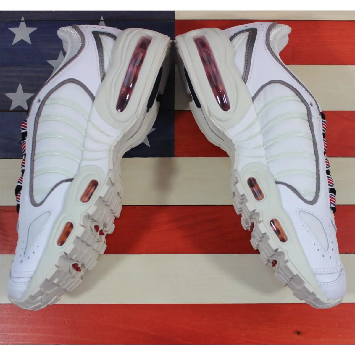 Nike shoes - Nike Air Max Tailwind - Air Max Tailwind - CJ7979100 - White, Manufacturer: White/Black/Summit-White/Gym-Red 5