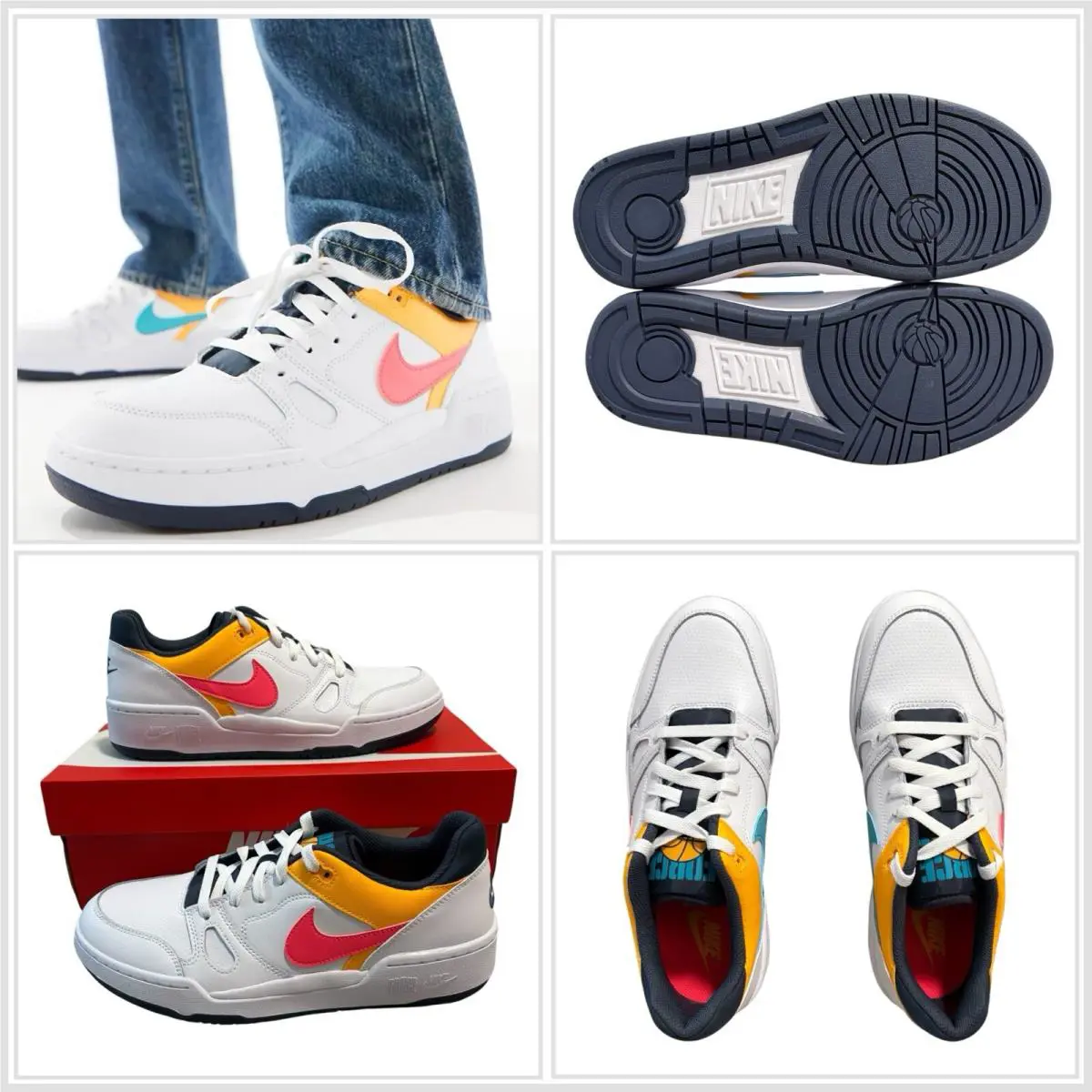 Nike shoes - Nike Full Force - Full Force - HF4846-100 - White 6