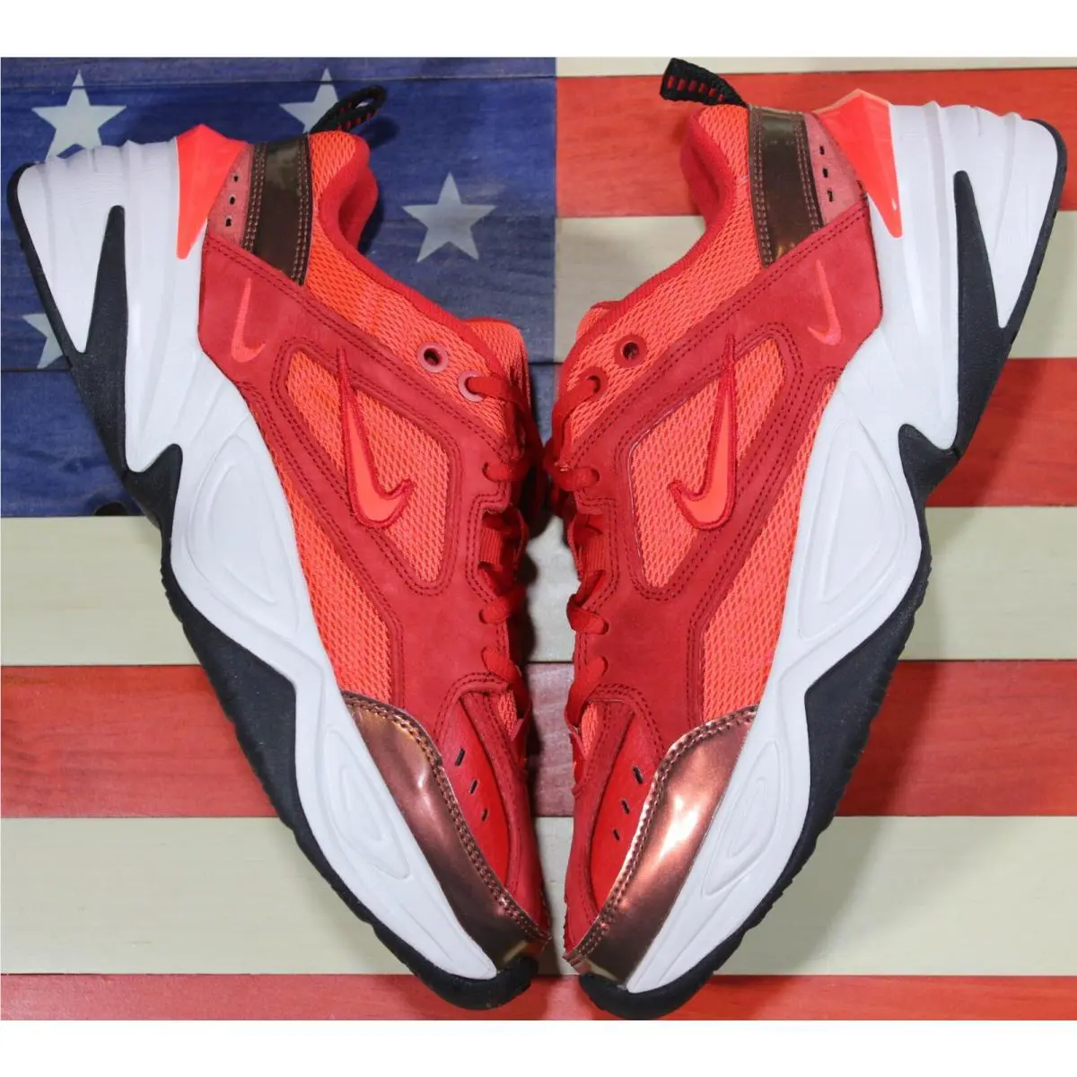 Nike shoes - Nike M2K Tekno - Tekno - AV7030-600 - Red, Manufacturer: University-Red/Phantom/Bright-Crimson 0