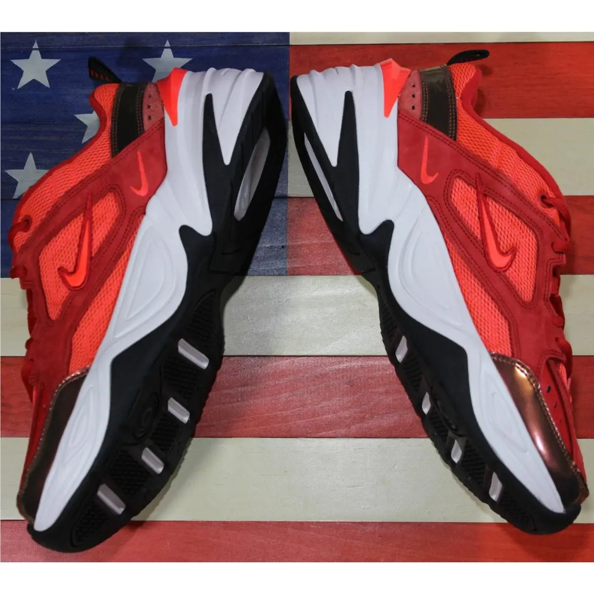 Nike shoes - Nike M2K Tekno - Tekno - AV7030-600 - Red, Manufacturer: University-Red/Phantom/Bright-Crimson 6