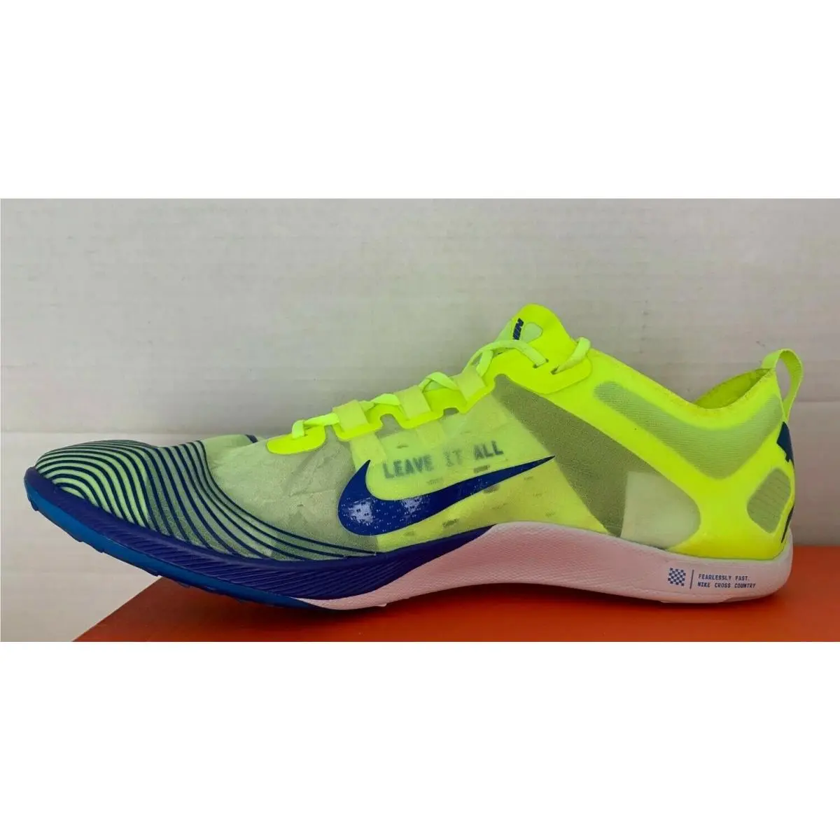 Nike shoes - Nike Zoom Victory XC 5 - AJ0847 700 - VOLT/RACER BLUE-WHITE 0
