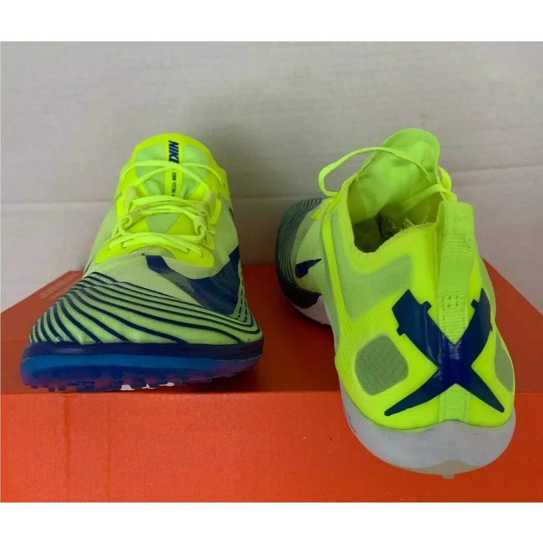 Nike shoes - Nike Zoom Victory XC 5 - AJ0847 700 - VOLT/RACER BLUE-WHITE 7