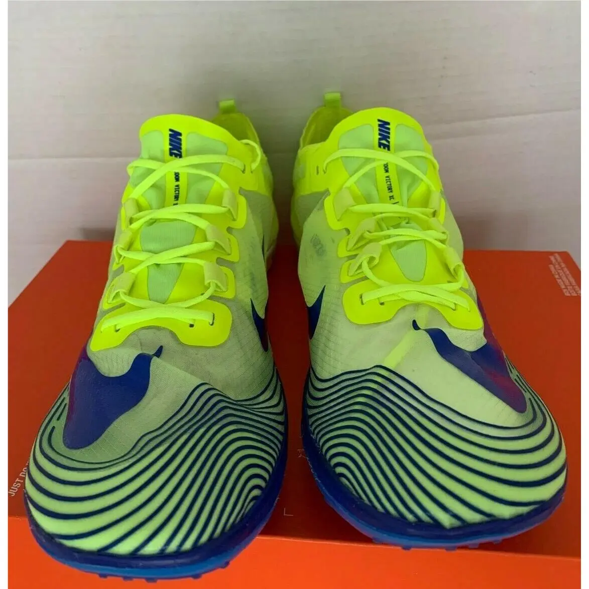 Nike shoes - Nike Zoom Victory XC 5 - AJ0847 700 - VOLT/RACER BLUE-WHITE 16