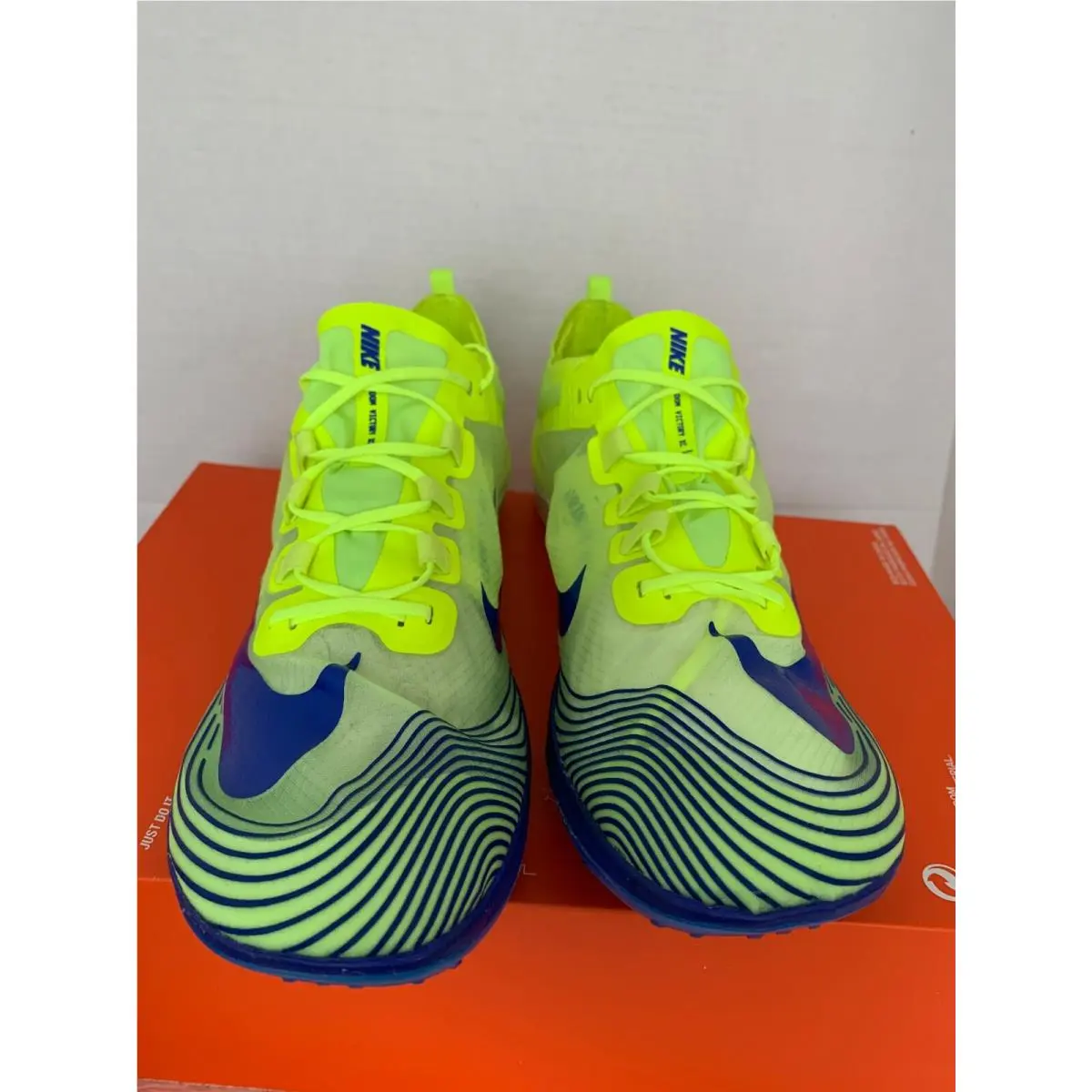 Nike shoes - Nike Zoom Victory XC 5 - AJ0847 700 - VOLT/RACER BLUE-WHITE 20