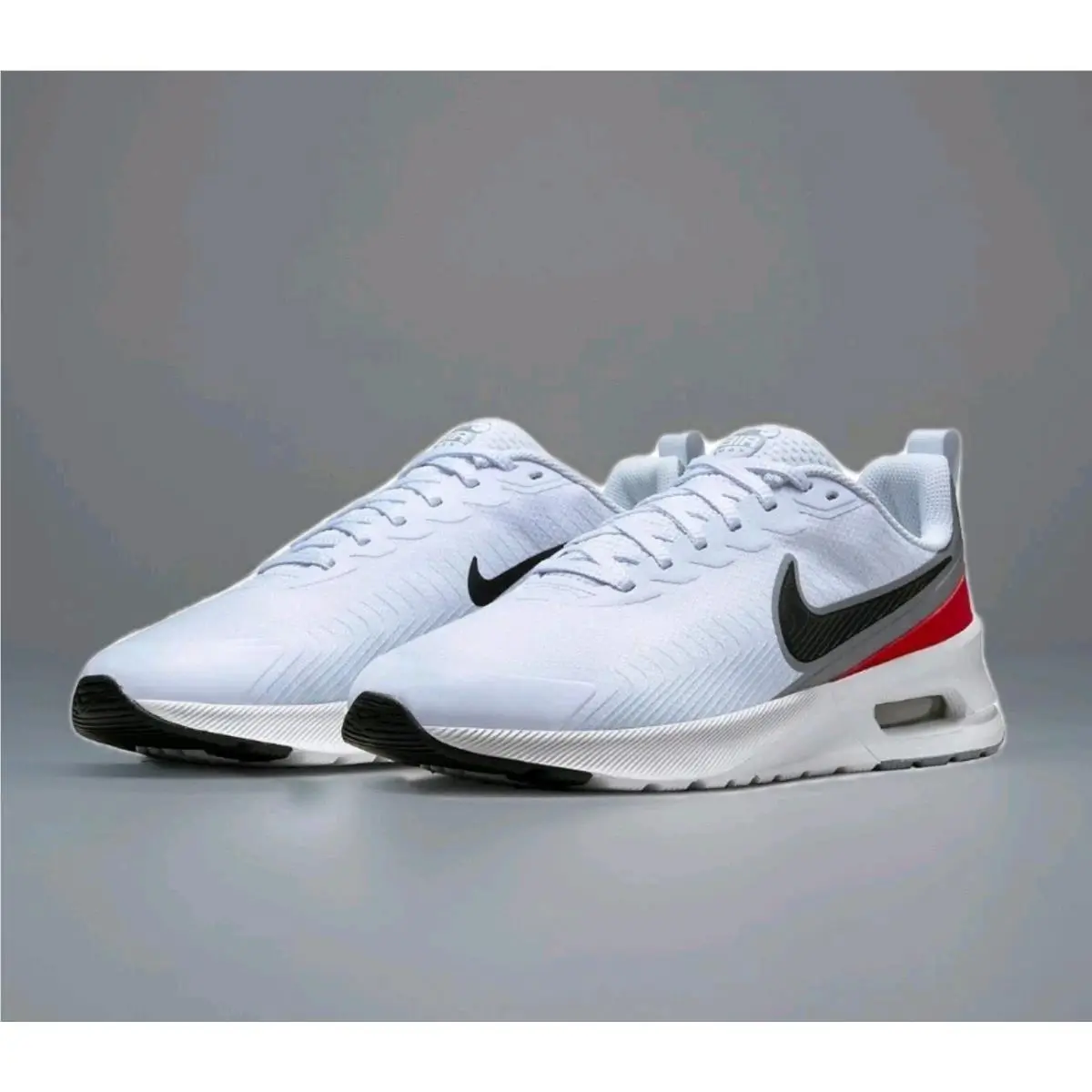 Nike shoes - Nike Air Max Nuaxis - Air Max Nuaxis - FD4329-002 - Football Grey/White/Gym Red/Black 11