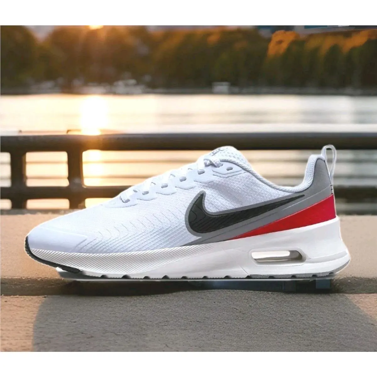 Nike shoes - Nike Air Max Nuaxis - Air Max Nuaxis - FD4329-002 - Football Grey/White/Gym Red/Black 0