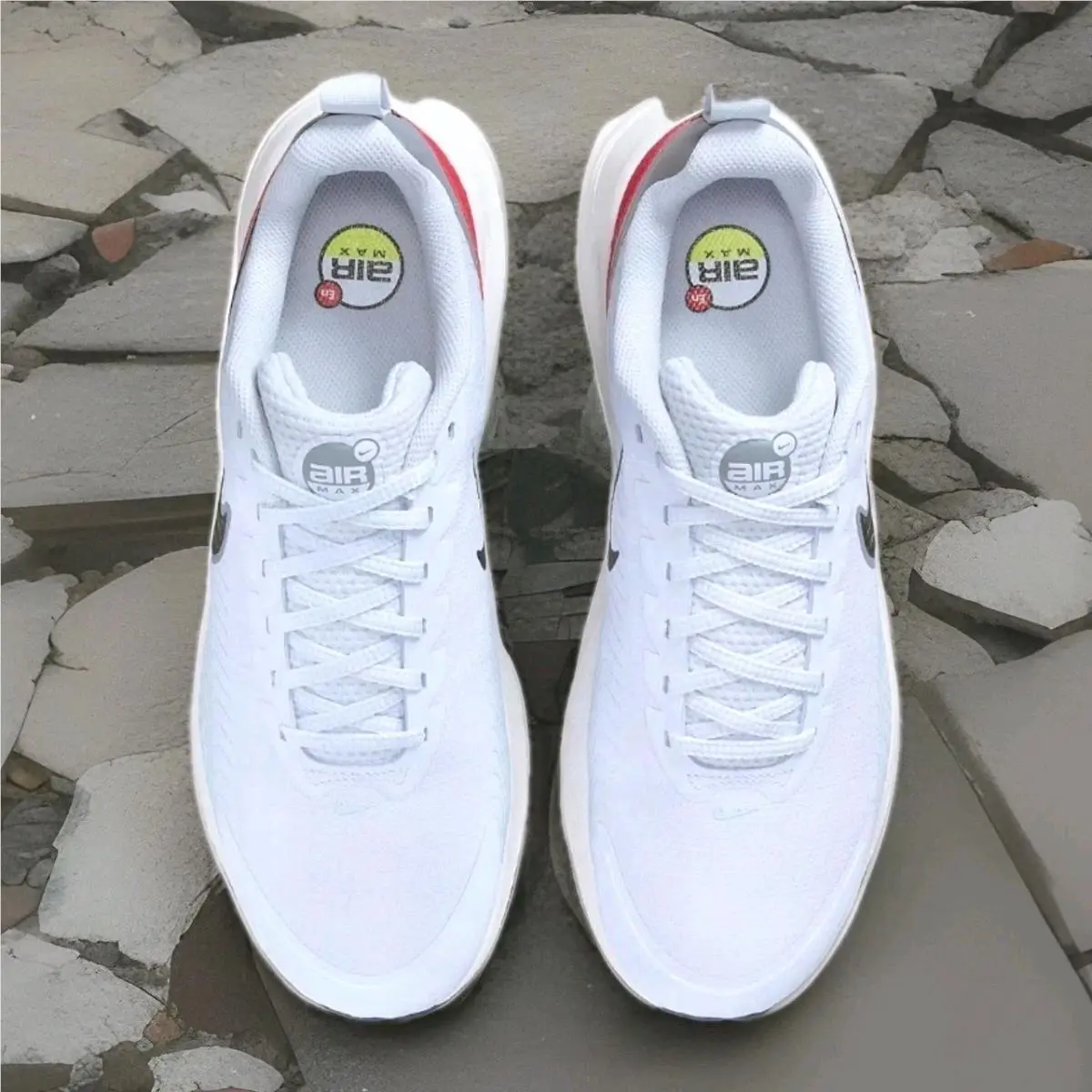 Nike shoes - Nike Air Max Nuaxis - Air Max Nuaxis - FD4329-002 - Football Grey/White/Gym Red/Black 3