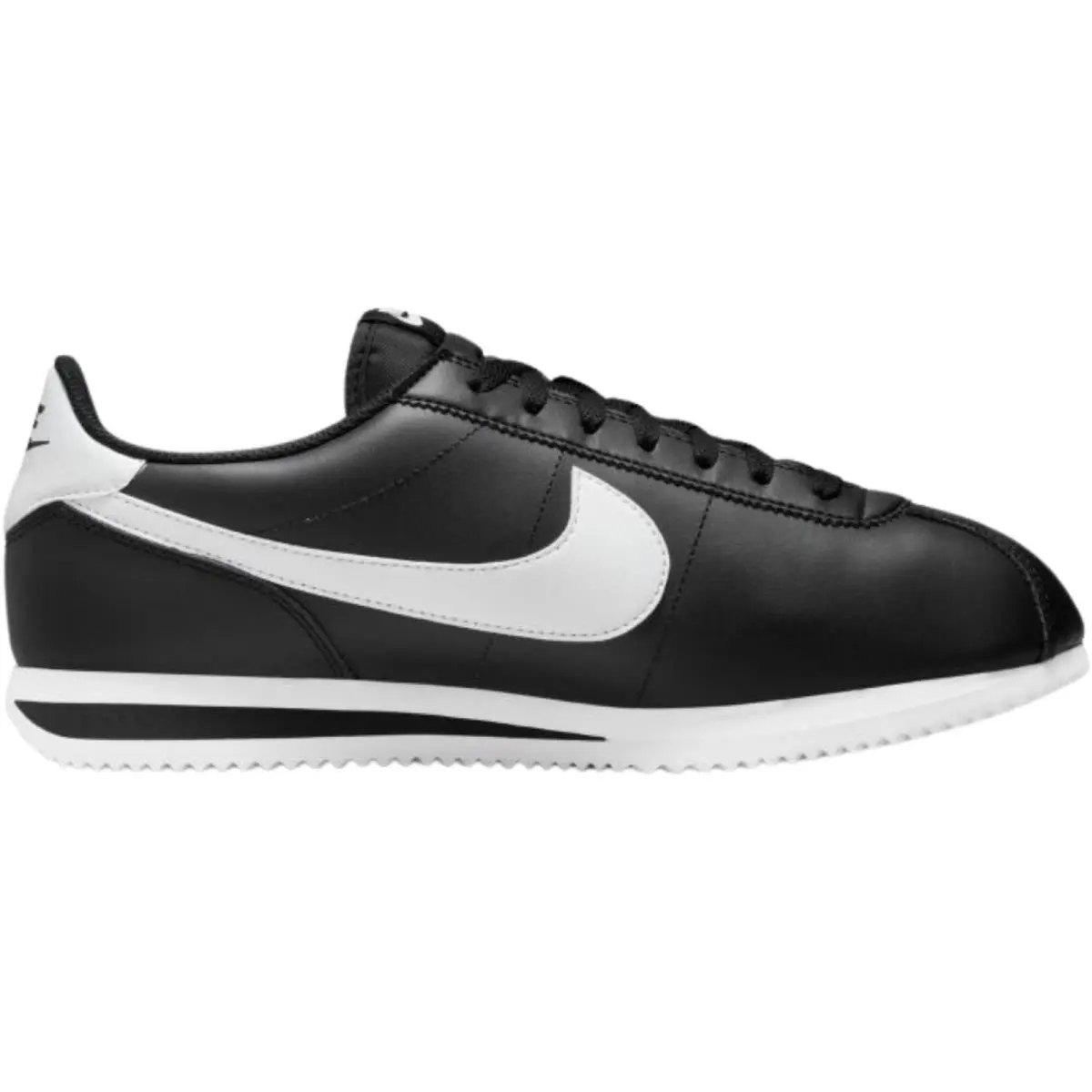 Cortez Men Sneaker Shoe US Size 7-14 Colors Athletic Casual Black/White by Nike