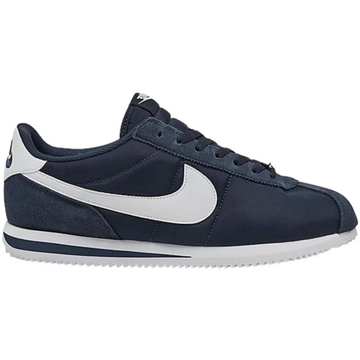 Cortez Men Sneaker Shoe US Size 7-14 Colors Athletic Casual Midnight Navy/White by Nike