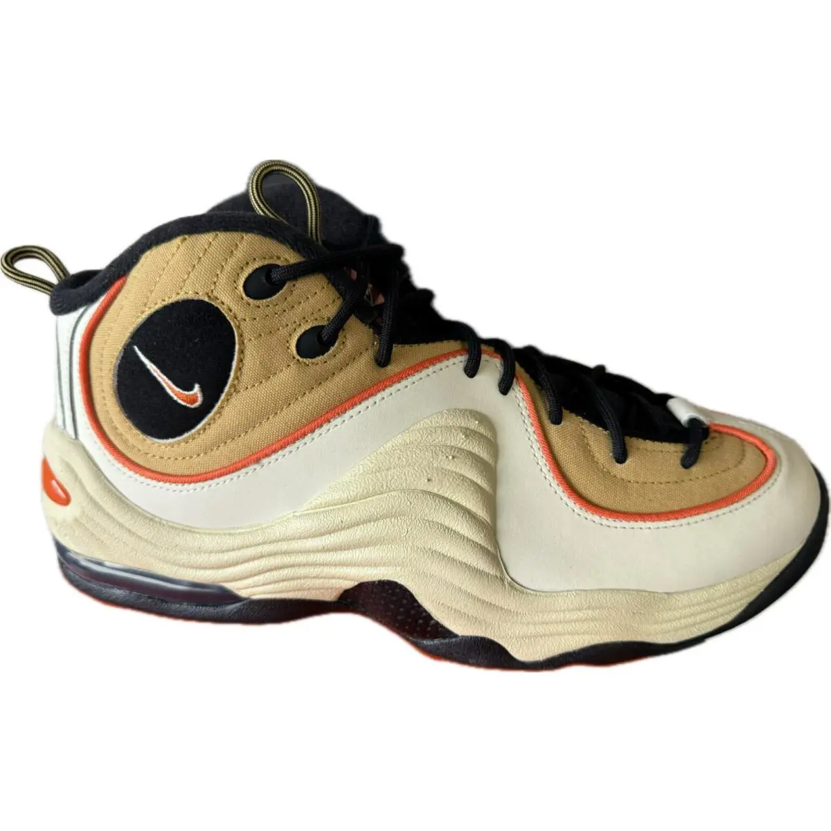 Nike shoes - Nike Air Penny - Air Penny - DV7229-700 - Wheat Gold -Safety Orange-Black (UPC: 196604395175) 0