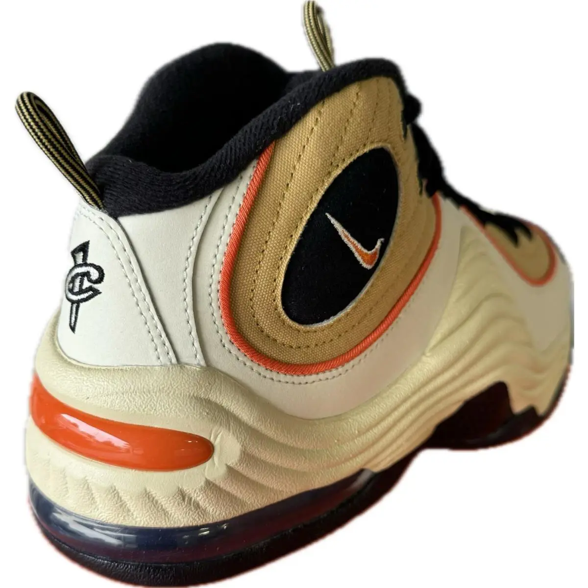 Nike shoes - Nike Air Penny - Air Penny - DV7229-700 - Wheat Gold -Safety Orange-Black (UPC: 196604395175) 1