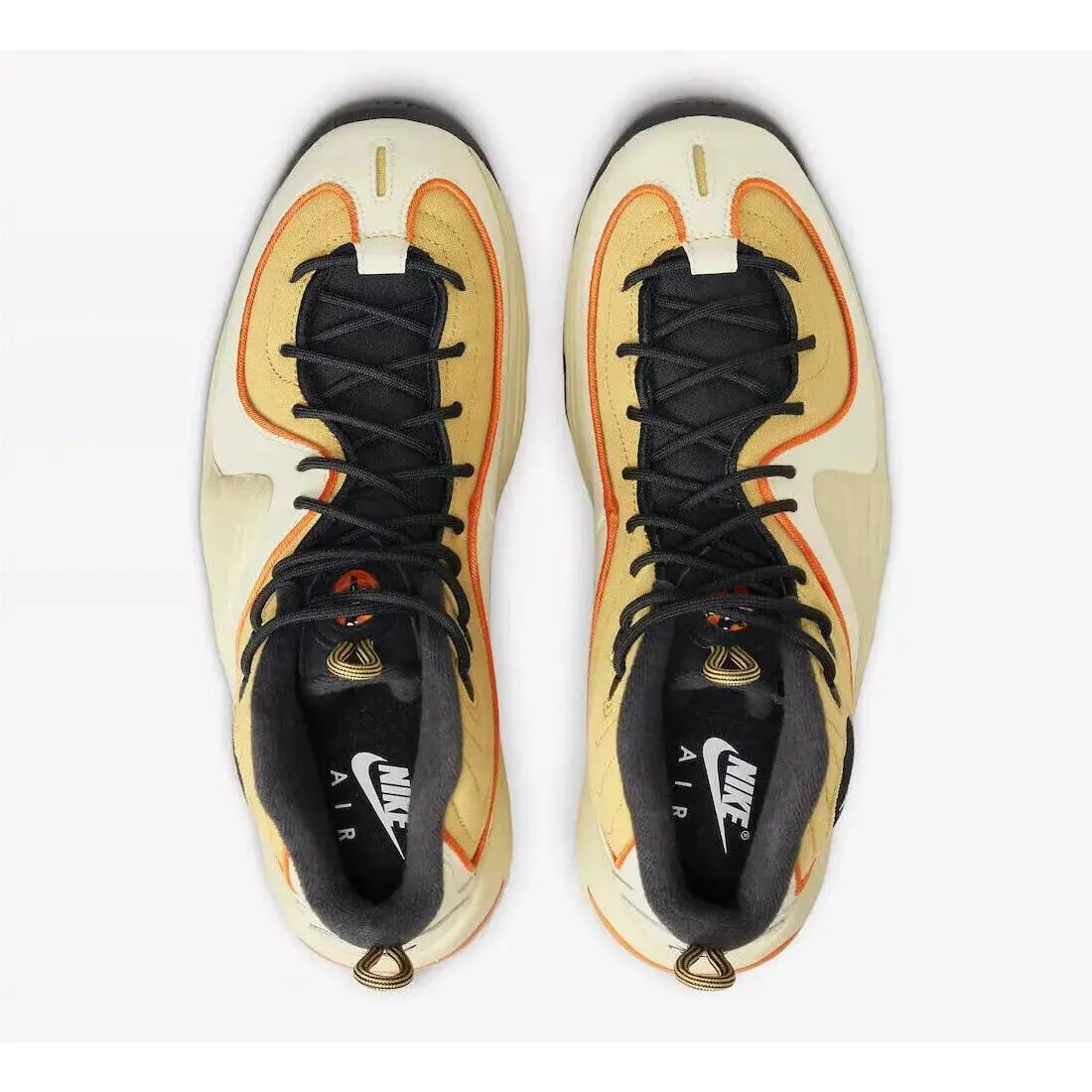 Nike shoes - Nike Air Penny - Air Penny - DV7229-700 - Wheat Gold -Safety Orange-Black (UPC: 196604395175) 2