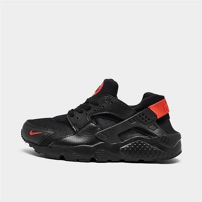 Nike shoes - Black, Habanero Red 1