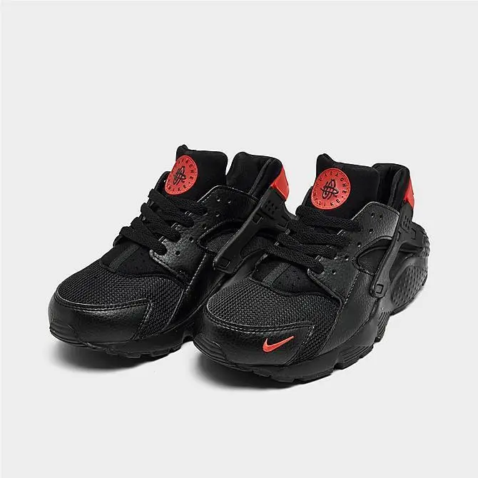 Nike shoes - Black, Habanero Red 2