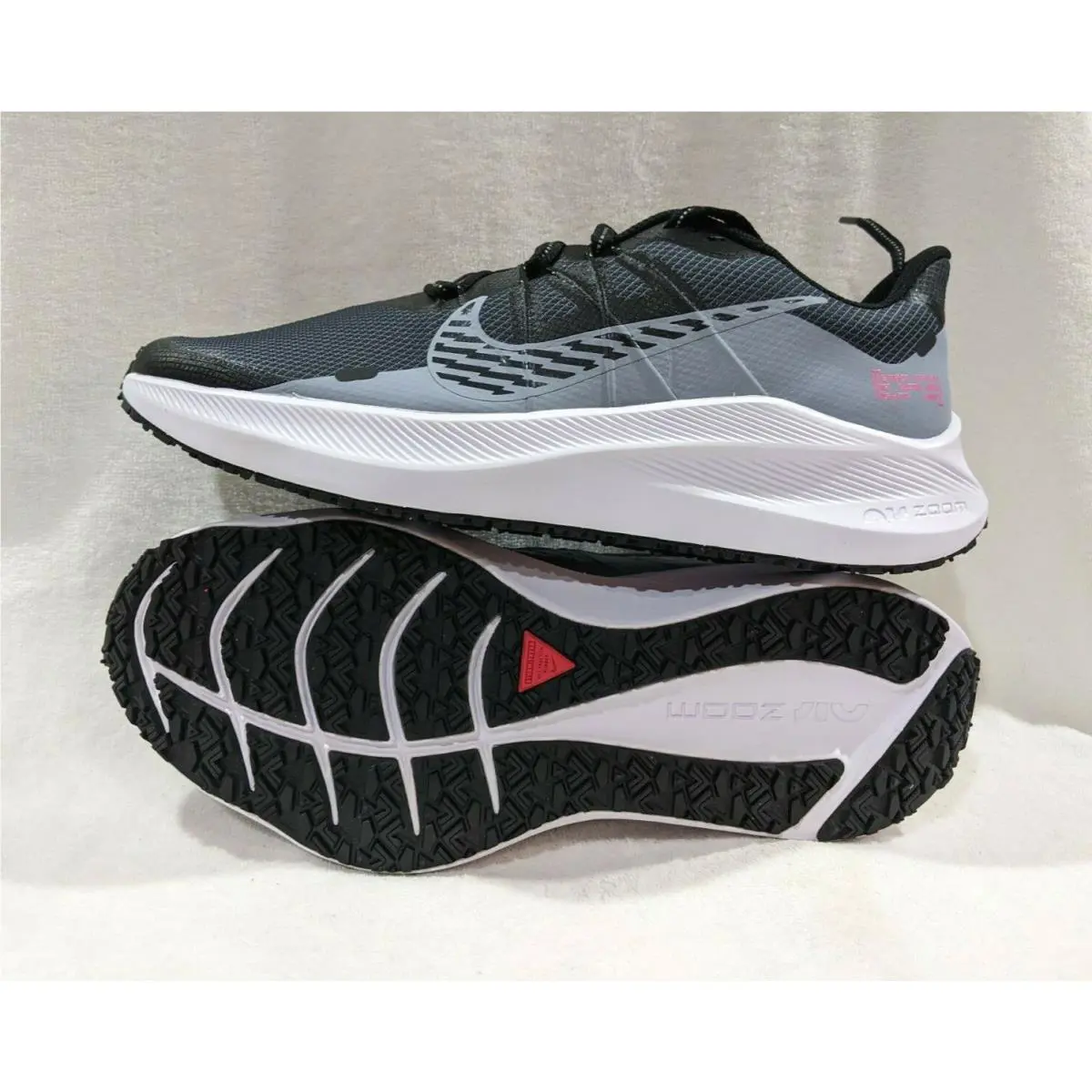 Nike shoes - Nike Zoom Winflo 7 Shield - CU3870-403 - Obsidian/Black 8