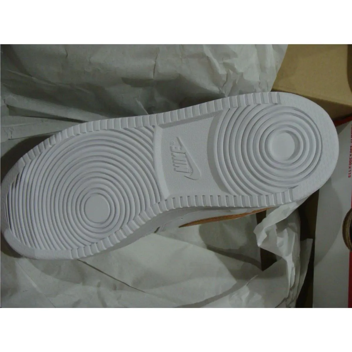 Nike shoes - Nike Court Vision - Court Vision - WHITE/LT COGNAC 4