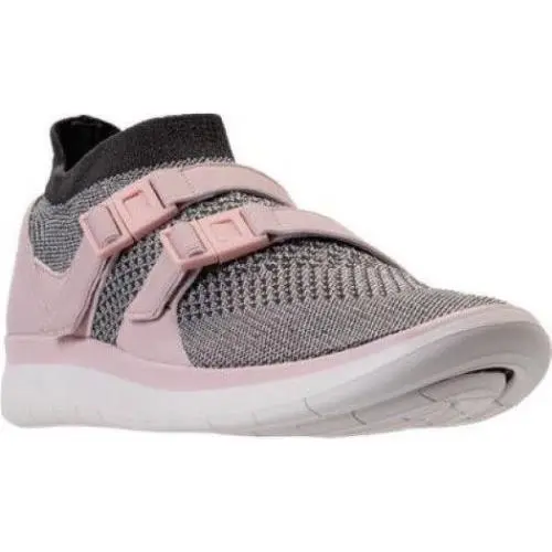 Nike Sock Racer Ultra Flyknit Women Run Shoes Midnight Fog/silt Red 896447 007 - Midnight Fog/Silt Red/Sail