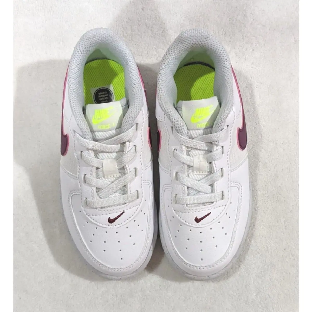 Nike shoes - Nike Force 1 Crater NN - DH8697-100 DH8697 - White/Sangria/Volt 0