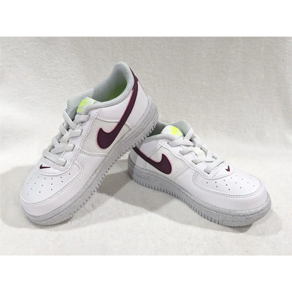 Nike shoes - Nike Force 1 Crater NN - DH8697-100 DH8697 - White/Sangria/Volt 7