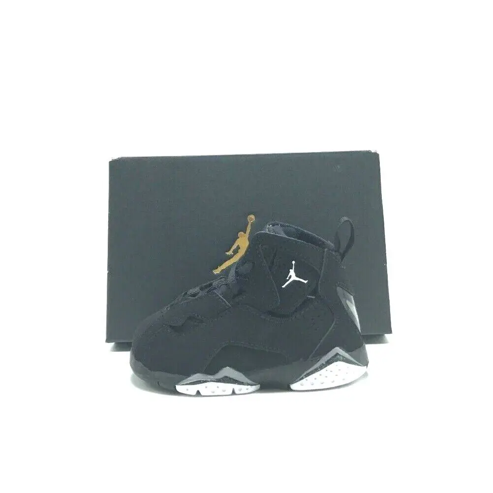 Toddlers Baby Nike Air Jordan True Flight TD Black/white 343797 010 - Black