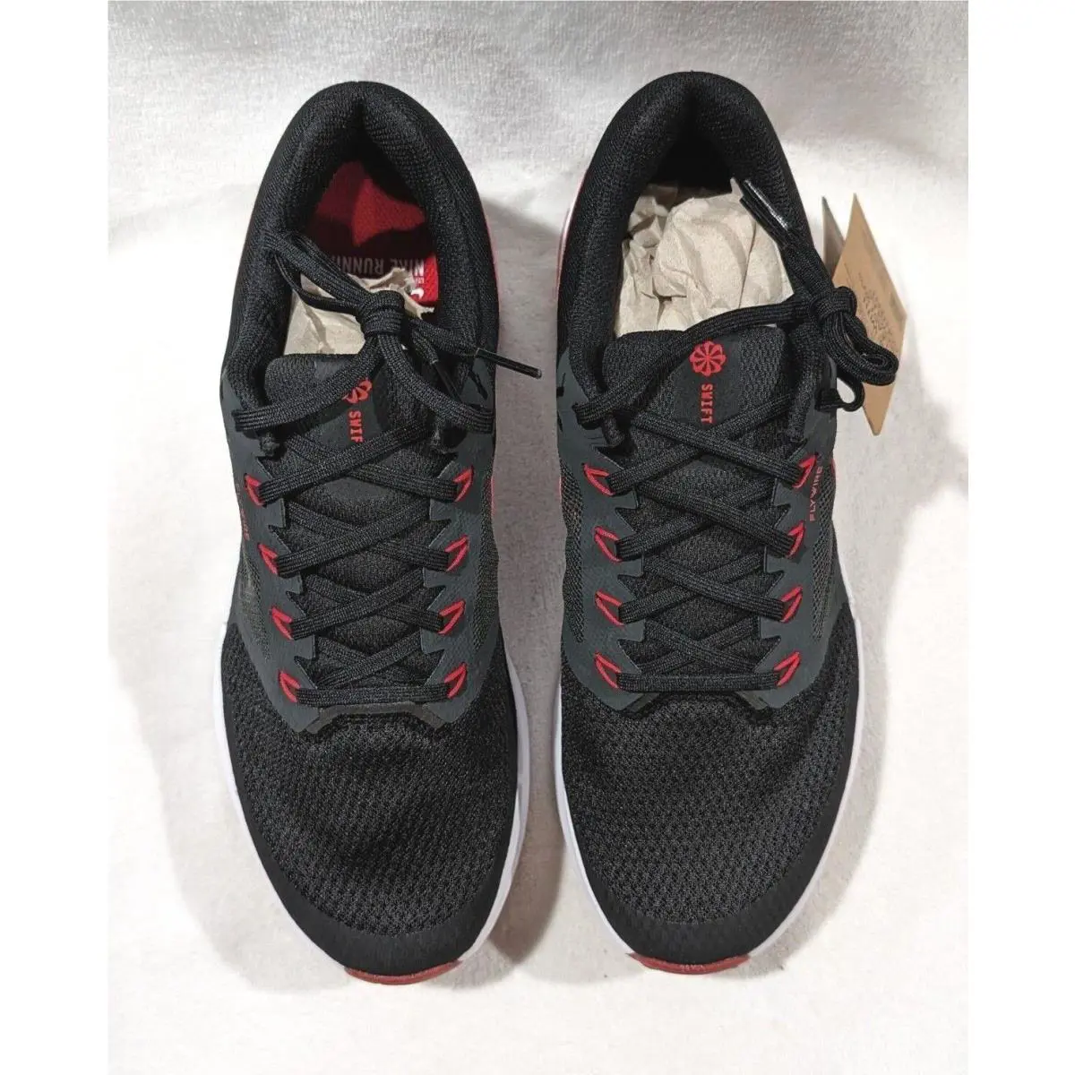 Nike shoes - Nike Run Swift 3 - Run Swift - DR2695-001 - Black/Red/White 9