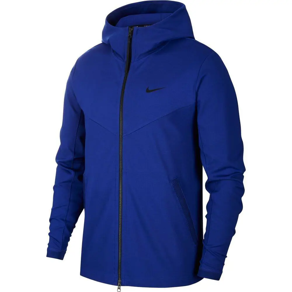Tech Pack Full Zip Men`s Hoodie Royal Blue-black BV4489-455 Royal Blue/Black by Nike